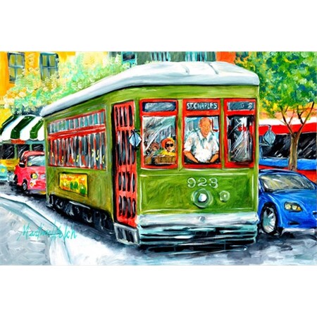 Carolines Treasures Street Car Fabric Placemat MW1152PLMT